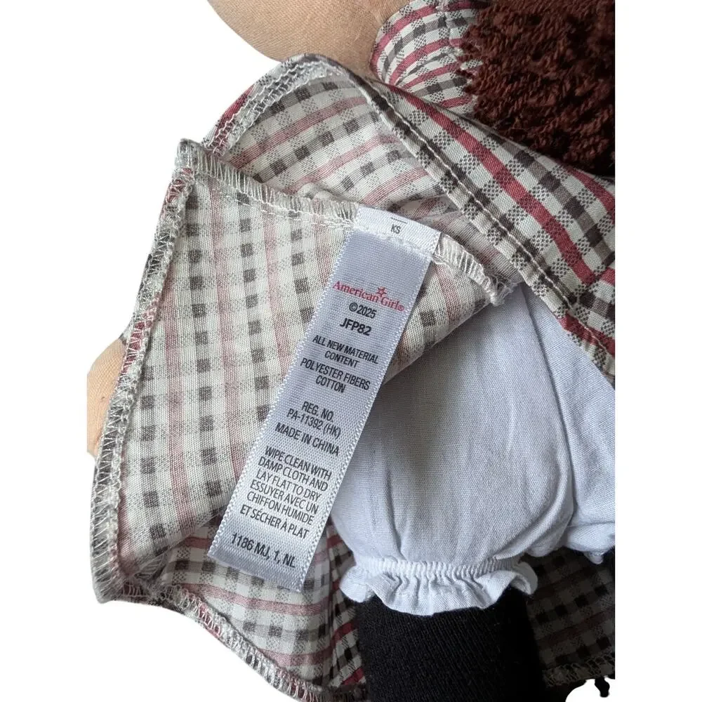 American Girl My First Samantha Knit Plush Doll Stuffed 13.5
